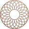Ekena Millwork Cannes Wood Fretwork Pierced Ceiling Medallion, Wood (Paint Grade), 38"OD x 13"ID x 3/8"T CMWP38X38X0375CNMF - alternate 1
